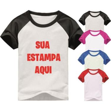 Imagem de Camiseta Sua Estampa Logomarca Arte Personalizada para empresa ou fest