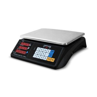 Imagem de Balança Eletrônica Computadora Ramuza DCL INMETRO  Touch 35KG X 2/5/10