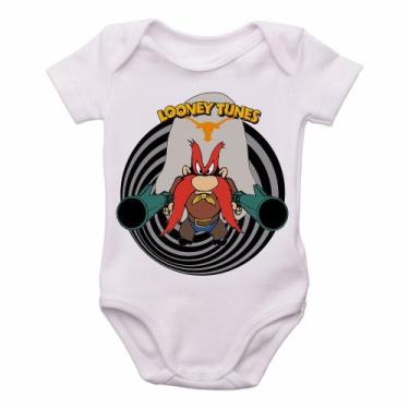 Imagem de body nenê criança roupa bebê Looney Tunes Eufrazino - Empório Dutra, P