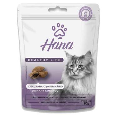 Imagem de Petisco Para Gatos Adultos Controle Urinario Hana Snack 60g