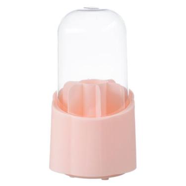 Imagem de Organizador Giratório Portátil Porta Pincéis Lápis Maquiagem - PGB, Ro