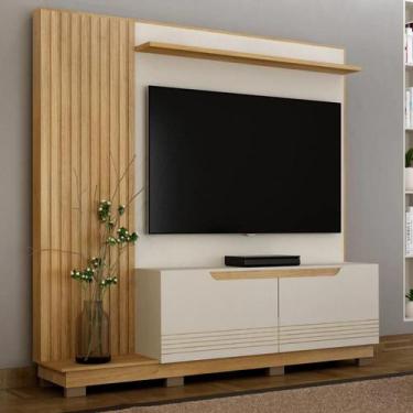 Imagem de Estante Home para Tv até 80 Polegadas Santiago - Valdemóveis - Off Whi