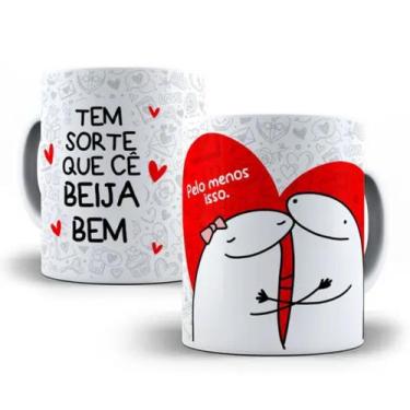 Imagem de Caneca Personalizada Meme Flork Pelo Menos Isso - NG Decor Canecas