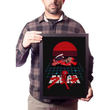 Imagem de Poster Com Moldura A3 Anime Akira - Fanarte