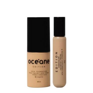 Imagem de Kit Océane Skin Foundation 300M e Concealer Medium Light (2 produtos)