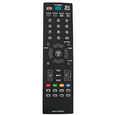 Imagem de WINFLIKE Novo controle remoto AKB73655803 de substituição adequado para LG AKB73615316 AKB73655861 AKB73655802 32LS5600 37LS5600 42LS5600 42CS460 32LS3500 47LS555803 600 40 Controle remoto de TV