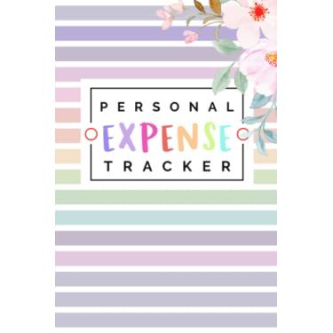 Imagem de Personal Expense Tracker: Keep Track Daily Expense Tracker Organizer Log Book | Daily Spending Journal With Monthly Review Section, Simple Money Management Ledger Notebook (Personal Expense Diary)