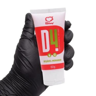 Imagem de Lubrificante Íntimo de Morango Beijável 60G - Sexy Fantasy