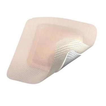 Imagem de Curativo De Silicone Com Espuma E Borda Silicare 10x10cm 1 Unidade - V