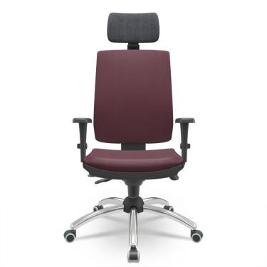 Imagem de Cadeira Brizza Soft Presidente Facto Dunas Bordô