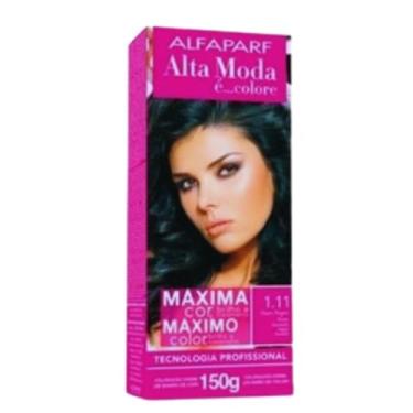 Imagem de Alta Moda Tint Kit 1.11 Preto Azulado 150g