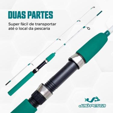 Imagem de Vara Molinete JP CALLISTO 10-20 lbs 2 Partes 1,35 Metros Amarelo Jaú Pesca-Unissex