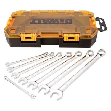 Imagem de DEWALT Conjunto de chave inglesa, combinação SAE, 8 peças (DWMT73809)