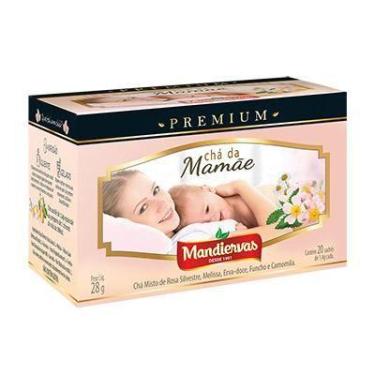 Imagem de Chá da mamãe mandiervas 28g premium 20 sachês
