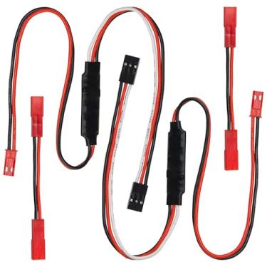 Imagem de 2Set Vgoohobby RC Winch Controller,RC Winch CH3 Control Cable Compatible with Traxxas TRX4 Axial SCX10 Tamiya 1/10 RC Crawler Car