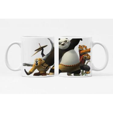 Imagem de Caneca de Porcelana Desenho Kung Fu Personalizada Md6 - Like Geek