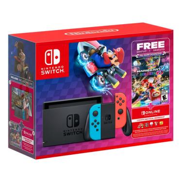 Imagem de Console Nintendo Switch 1.1 32gb Mario Kart 8 Deluxe Switch