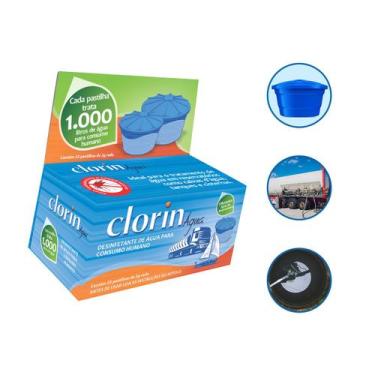 Imagem de Pastilhas Purificadoras de Água p/ Caixas Dágua e Cisternas Clorin 1.0