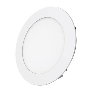 Imagem de Plafon De Led Embutir Redondo Slim 18W 6500K Bivolt BDPD-1200-02 Black