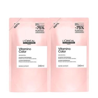 Imagem de Kit L'Oréal Professionnel Vitamino Color Refil Shampoo Extra (2 unidad