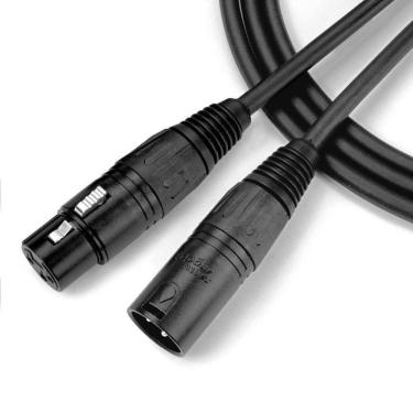 Imagem de Cabo Para Microfone Xlr M - Xlr F Ninja Lw 03ft 0,91m Preto