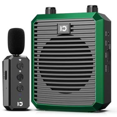 Imagem de SHIDU Amplificador De Voz Com Microfone Lapela Sem Fio, Alto-Falante Portátil Fio 2.4G, Pessoal Recarregável Para Professores, Treinamento Em Sala Aula