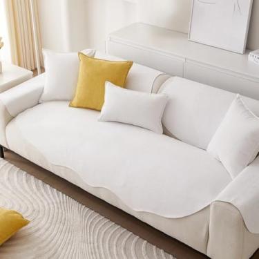 Imagem de Capa de sofá universal para quatro estações, antiderrapante, tipo toalha, capa de sofá de canto em forma de L, tapete para sala de estar, A2,70x70cm, 1 peça