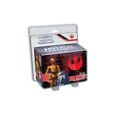 Imagem de Jogo de tabuleiro Fantasy Flight Star Wars Imperial Assault R2-D2 e C-3PO Ally Pack