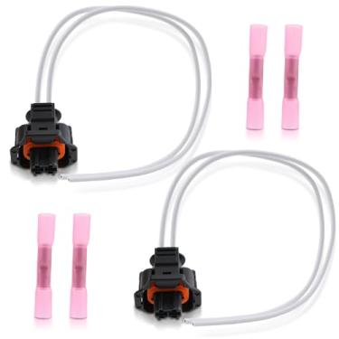 Imagem de MOTOALL Conector de reparo de injetor de combustível 2 peças para LLY LBZ 6.6L Duramax