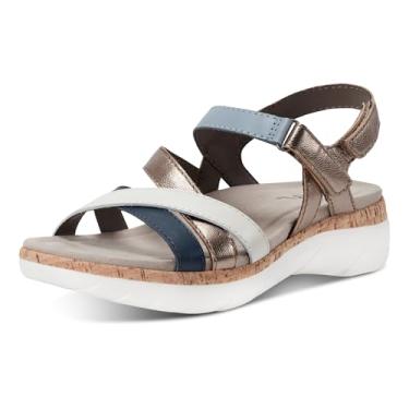 Imagem de Earth Sandália esportiva feminina Rosie, Azul-escuro 400, 9 Wide