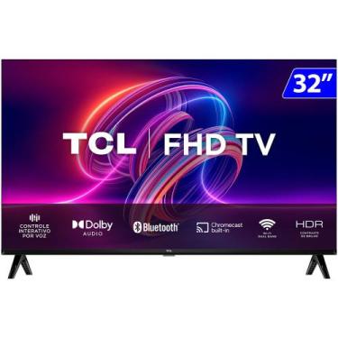 Imagem de Smart TV TCL LED 32 Polegadas Full HD Wi-Fi Android TV Comando de Voz 