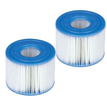 Imagem de FFyan 2 cartuchos de filtro de substituição tipo S1 Spa para Intex PureSpa 28429E, 28403E, 28407E, 28443E, 28453E, 28421E, 28423E, 28413E bomba de piscina