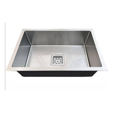 Imagem de Cuba Gourmet Quadrada Inox 304 Ac Acessórios 60X40 Cub006