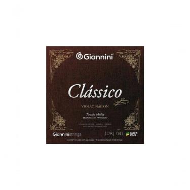 Imagem de Encordoamento Para Violão Nylon 65-35 Tensão Média Bronze Prateado Genwpm