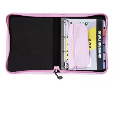 Imagem de Fichário Sweet 4 Argolas - 27x34x4cm - 96 Folhas - Estojo
