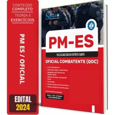 Imagem de Apostila Pm Es 2024 - Oficial Combatente (Qoc) - Editora Solucao