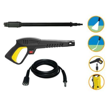 Imagem de Kit Mangueira 3mt Pistola Lança Orig. Lavor Smart 120