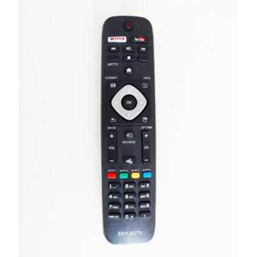 Imagem de Controle Remoto Tv Philips Smart Com Netflix Youtube - Ciriacom