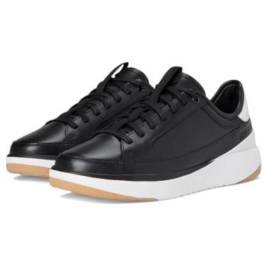 Imagem de Cole Haan Tênis feminino Grandpro All Day de couro, Preto/Branco Óptico/Branco Ótico, 34