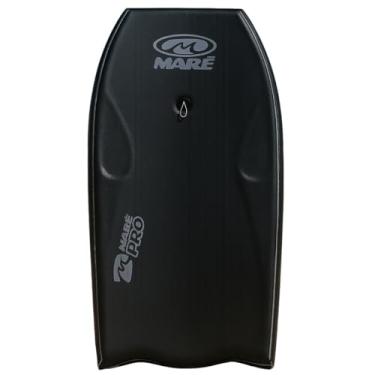 Imagem de Prancha Bodyboard Semi Profissional Maré Pro 39' e Fundo Rigido (Preta)