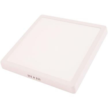 Imagem de Plafon Led Tramontina Quadrado De Sobrepor 18 W 6500 K Luz Branca Tramontina