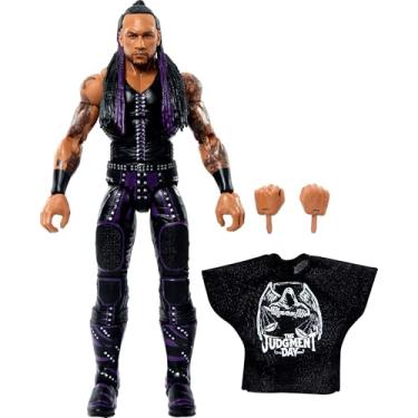 Imagem de Mattel WWE Elite Collection Top Picks Action Figure & Accessories Set, Damian Priest 6-inch Collectible with Swappable Hands, Ring Gear & 25 Articulation Points