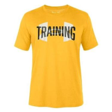 Imagem de Camiseta de Treino Masculina Under Armour Overlay SS BR-Masculino