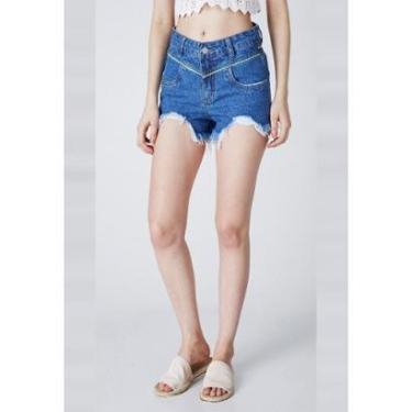 Imagem de Shorts Jeans La'Oase Hot Pants Alessandra-Feminino