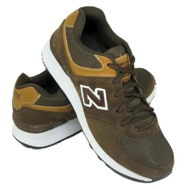 Imagem de Tênis Esportivo Masculino/Feminino para Academia e Caminhada Vorax Marrom/Caramelo 130574C (Marrom/Caramelo, BR, Adulto, Numérico, 38)