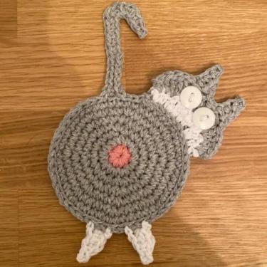 Imagem de Porta-copos De Bunda De Gato Resistente Ao Calor, Durável, Chá, Café, 