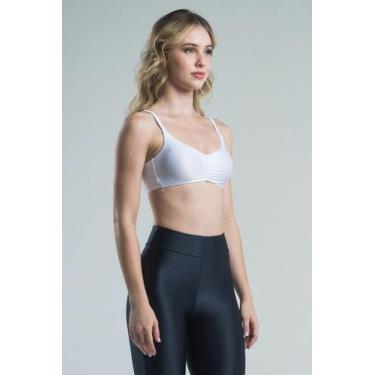 Imagem de Kit Top Lara Bege - Branco - MULHER ELASTICA, M