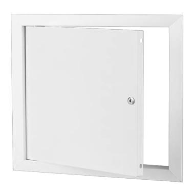 Imagem de Painel de acesso de aço trancável painel de acesso de metal reforçado para porta - teto/porta do sótão - resolve painéis frágeis (50,8-50,8 cm)