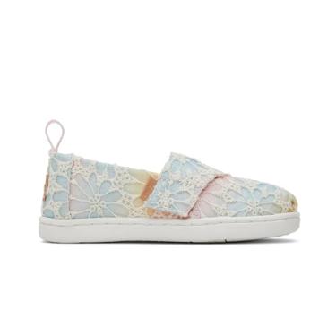 Imagem de Toms Tênis infantil de alpargatas 10020627, Rosa/aloha, 21 EU