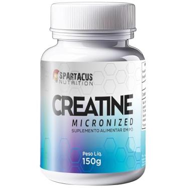 Imagem de Creatina Micronizada Monohidratada Creatine 150g 100% Pura 5000mg Desempenho Físico Durante Exercícios - Spartacus